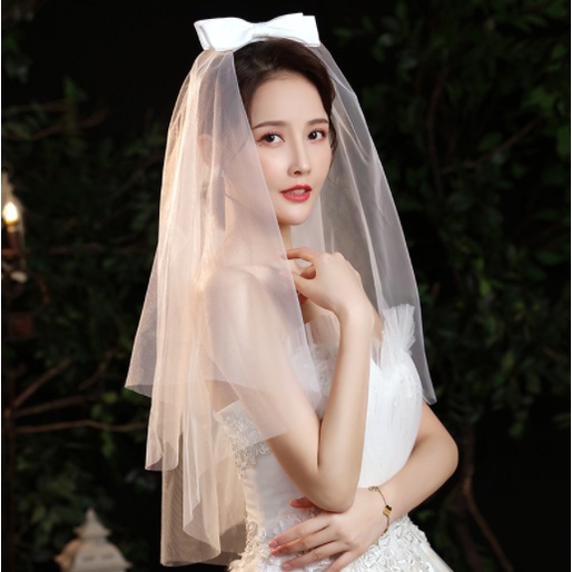Veil / lúp / voan cài tóc Cô Dâu Tiệm Thêu Việt