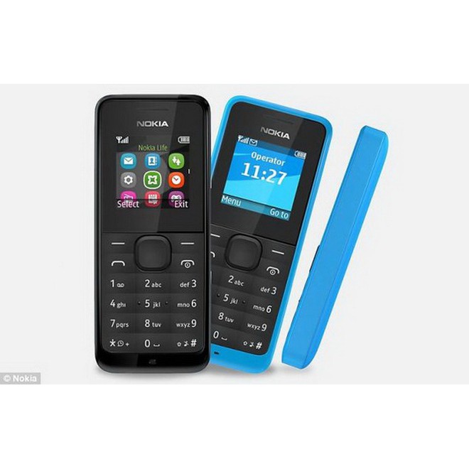 Điện Thoại Nokia 105 Zin Chính Hãng 1 Sim Chọn Kèm phụ kiện