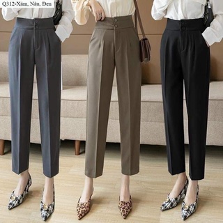 Quần baggy 2 khuy cạp cao - mã 830