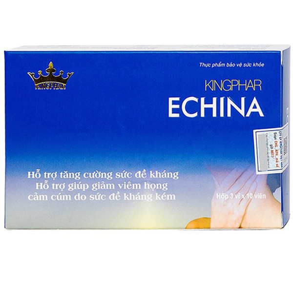 Tăng cường miễn dịch ECHINA 30 viên [Mẫu mã sản phẩm thay đổi theo lô sản xuất]