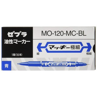 BÚT DẠ KÍNH MO-120-MC-BL ĐÁNH DẤU 2 ĐẦU