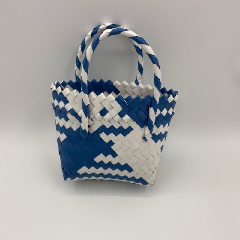 Giỏ xách mini đan tay,  túi xách cho bé, làn đi chợ nhỏ