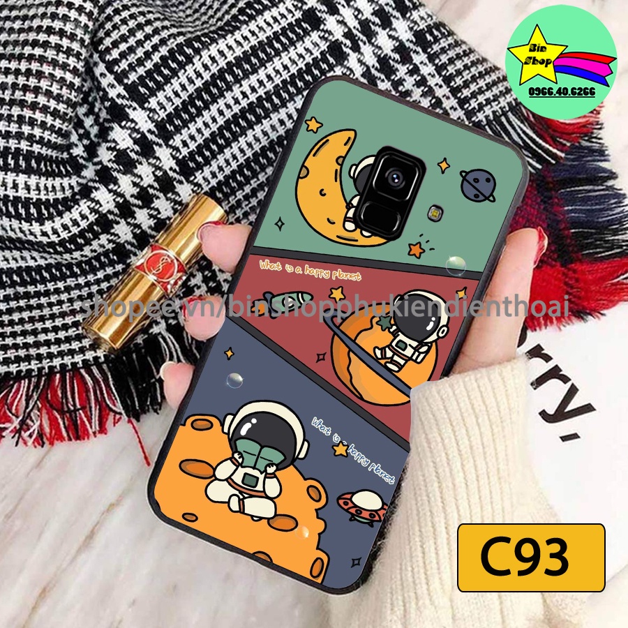 Ốp lưng Samsung A5 2018 / A8 2018 / A6 2018 / J6 2018 in hình Vũ trụ ngân hà cá tính cao cấp