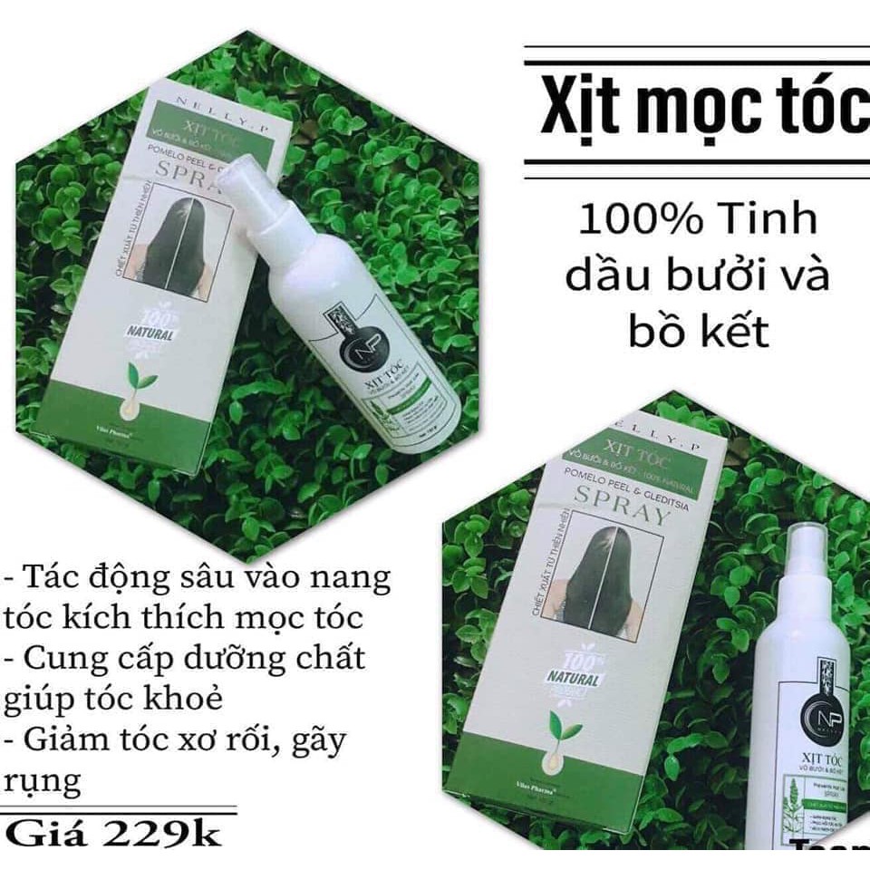 Xịt dưỡng tóc Nelly.P