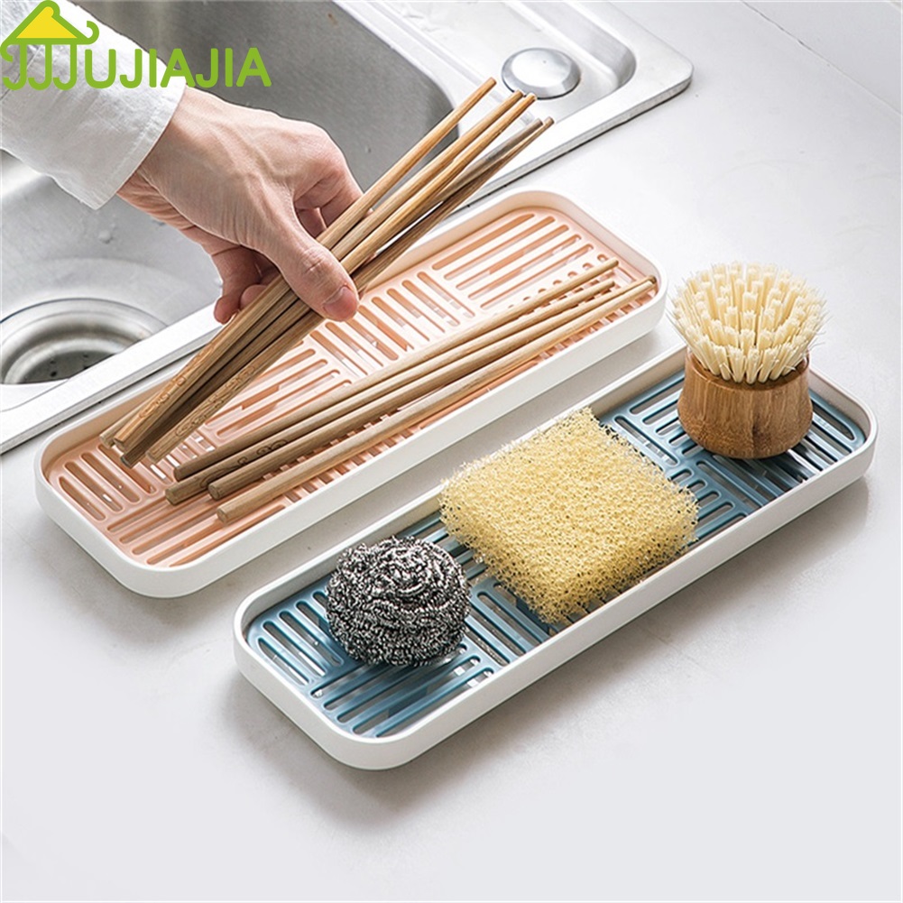 Khay Shepherd Hai Lớp Bằng Nhựa Thoát Nước Tiện Dụng Cho Nhà Bếp