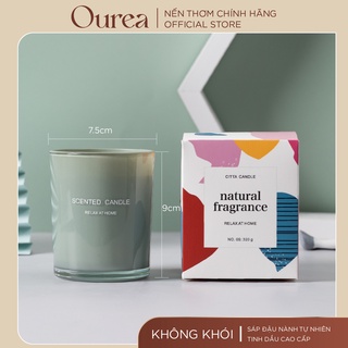 Nến thơm cao cấp CITTA, 4 mùi hương nhẹ nhàng, sang trọng tái tạo không gian sống