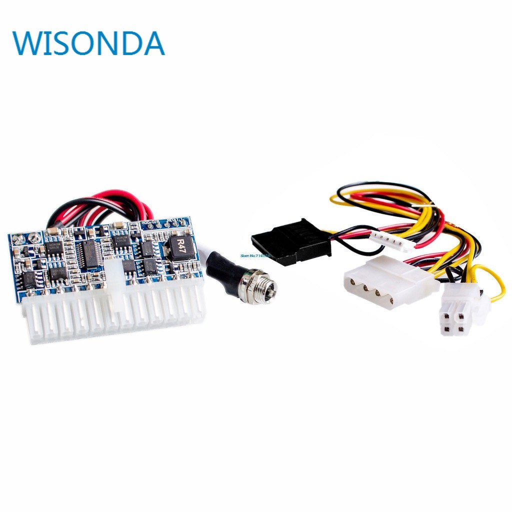 DC-ATX-160W 160W công suất cao DC 12V 24Pin ATX chuyển đổi PSU Car Auto mini ITX ATX Nguồn điện