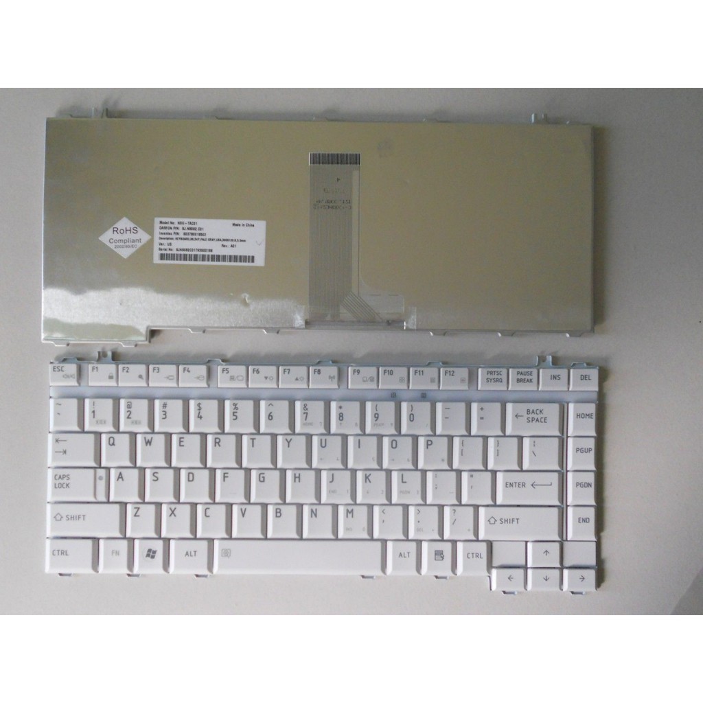 (KEYBOARD) BÀN PHÍM LAPTOP TOSHIBA M200 dùng cho Satellite A200 A205 A210 A215 A300 A305 A350 A355 M200 M300 M305 M50