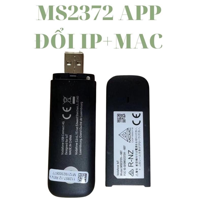 Dcom 4G huawei MS2372, MS2131, đổi ip, đổi mac, hỗ trợ ipv6, usb 3G 21,6 Mbps