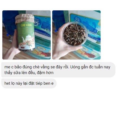 Chè vằng sẻ lợi sữa cho mẹ sau sinh, phơi khô, sao vàng nguyên chất