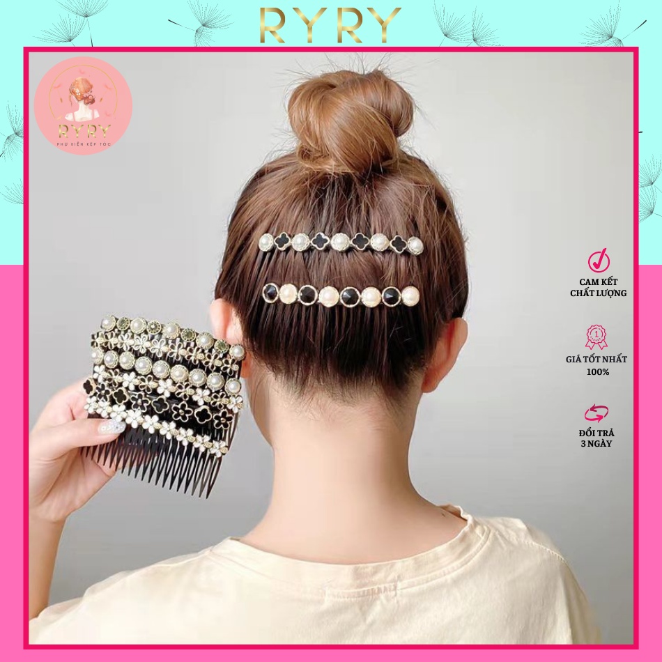 Cài Tóc Mái Xinh Xắn Phong Cách Hàn Quốc Cho Nữ