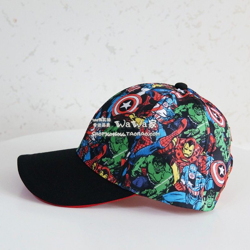 Mũ, nón lưỡi trai Hiphop Disney và HM xuất xịn - Nón Snapback trẻ em cho bé trai - Mẫu siêu nhân người nhện đỏ 3 mẫu