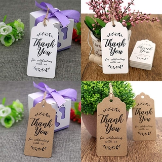 Tag Quần Áo, Tag Quà Tặng 3x5cm - 100 cái (có sẵn)