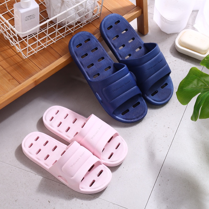 Dép nhà tắm Welcome Home - chọn lên 1 size
