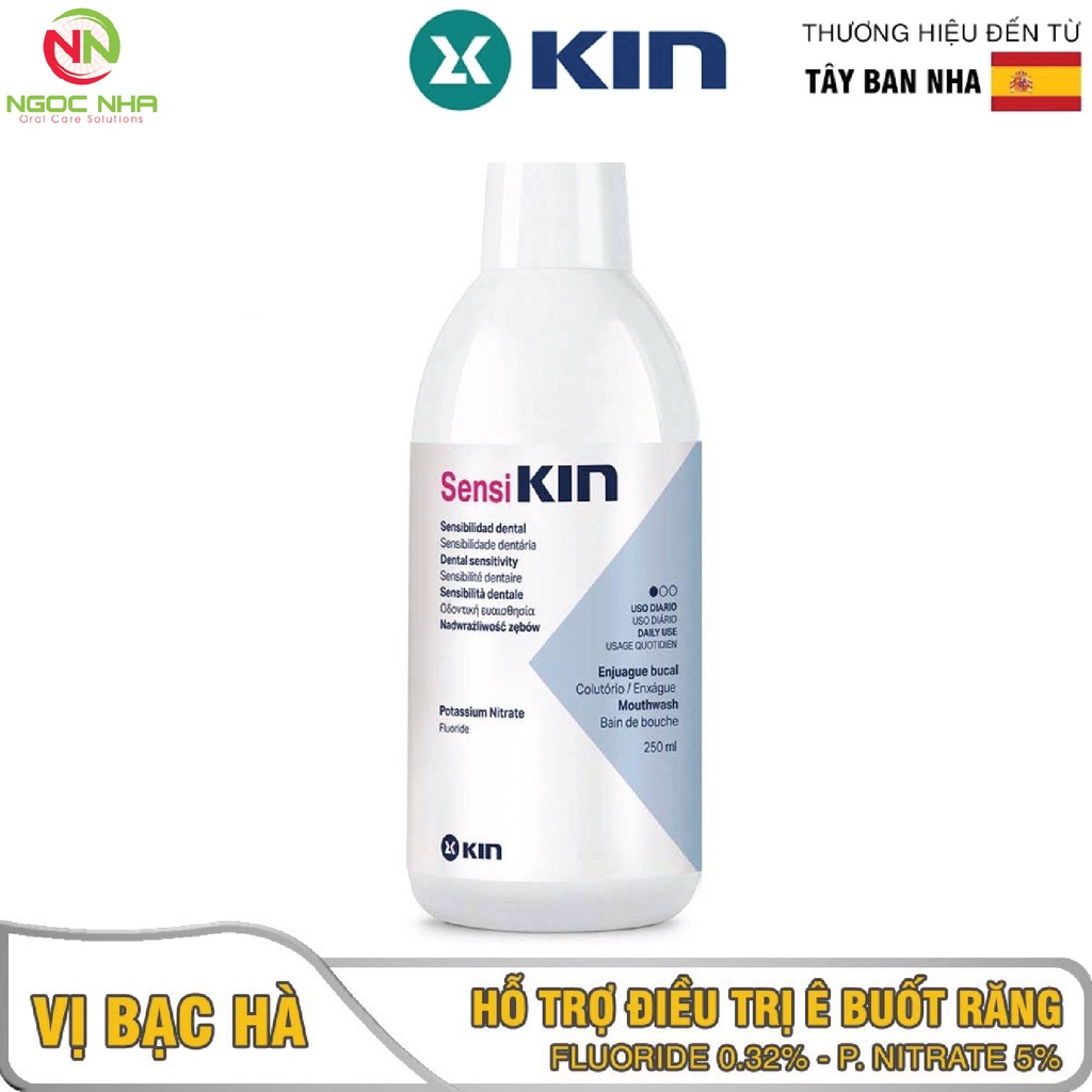 Nước súc miệng ngăn ngừa ê buốt Sensi Kin 250ml