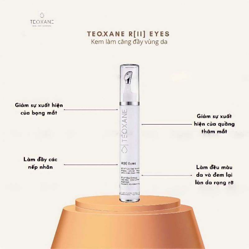 Kem giảm thâm quầng mắt Teoxane RII eyes contour 15ml