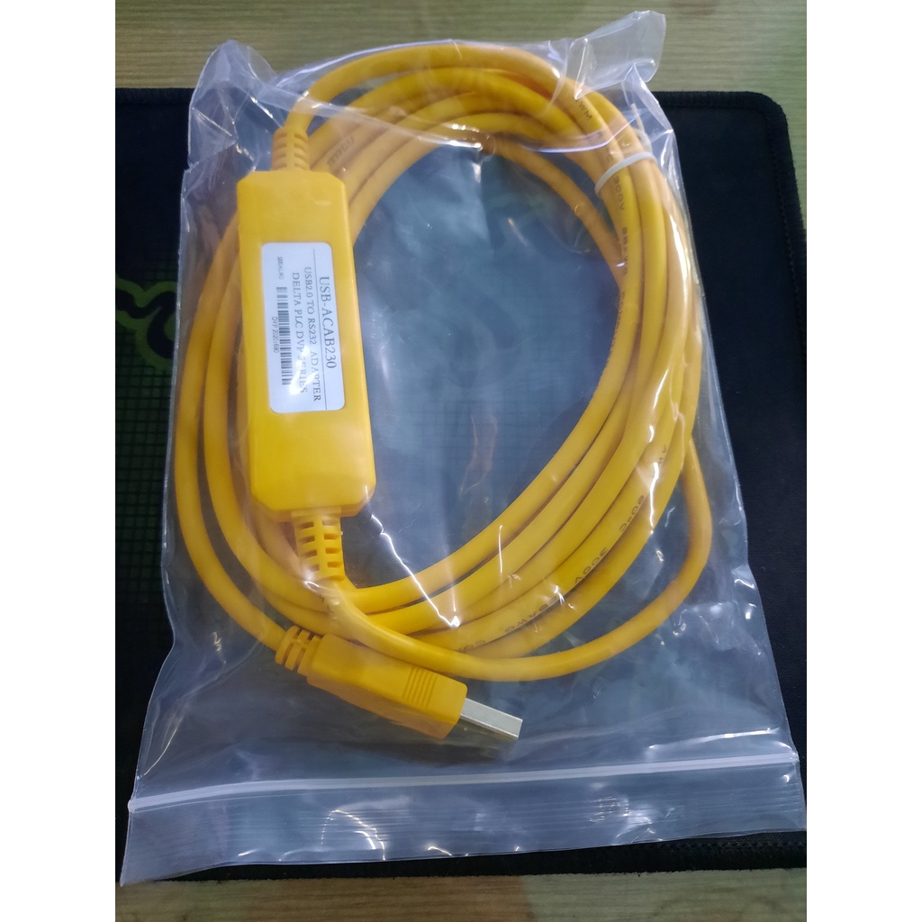 Cáp  Nạp PLC Delta USB-DVP