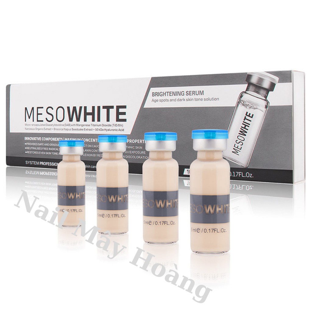 Lẻ 5 ống Phấn Cấy Hàn Quốc Meso WHITE ( hàng chuẩn)