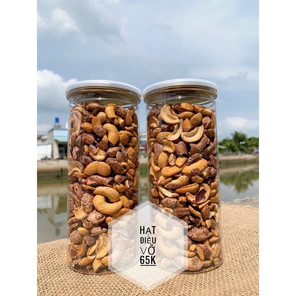 HẠT ĐIỀU VỠ RANG MUỐI 500g