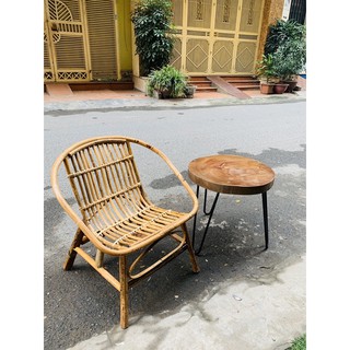 Ghế mây con sò tự nhiên