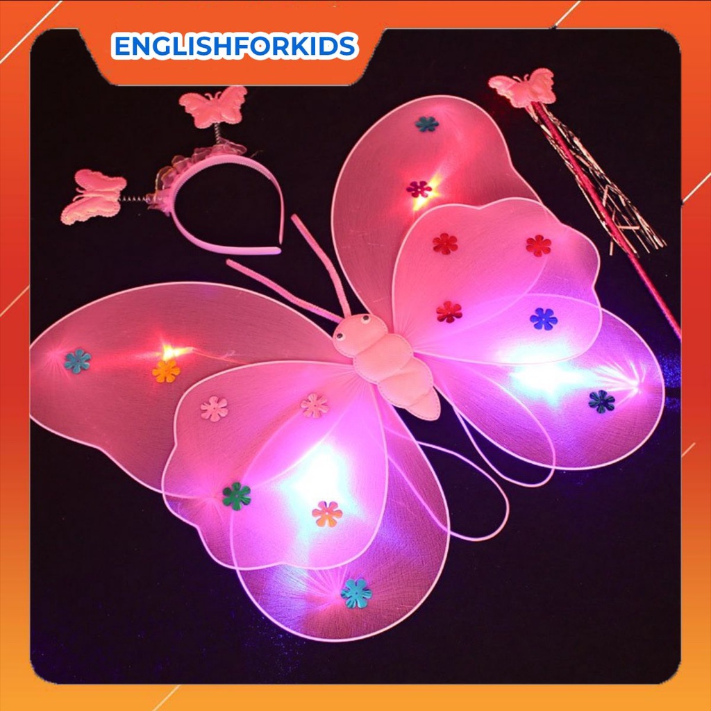 Đồ chơi cánh bướm  có đèn cho bé