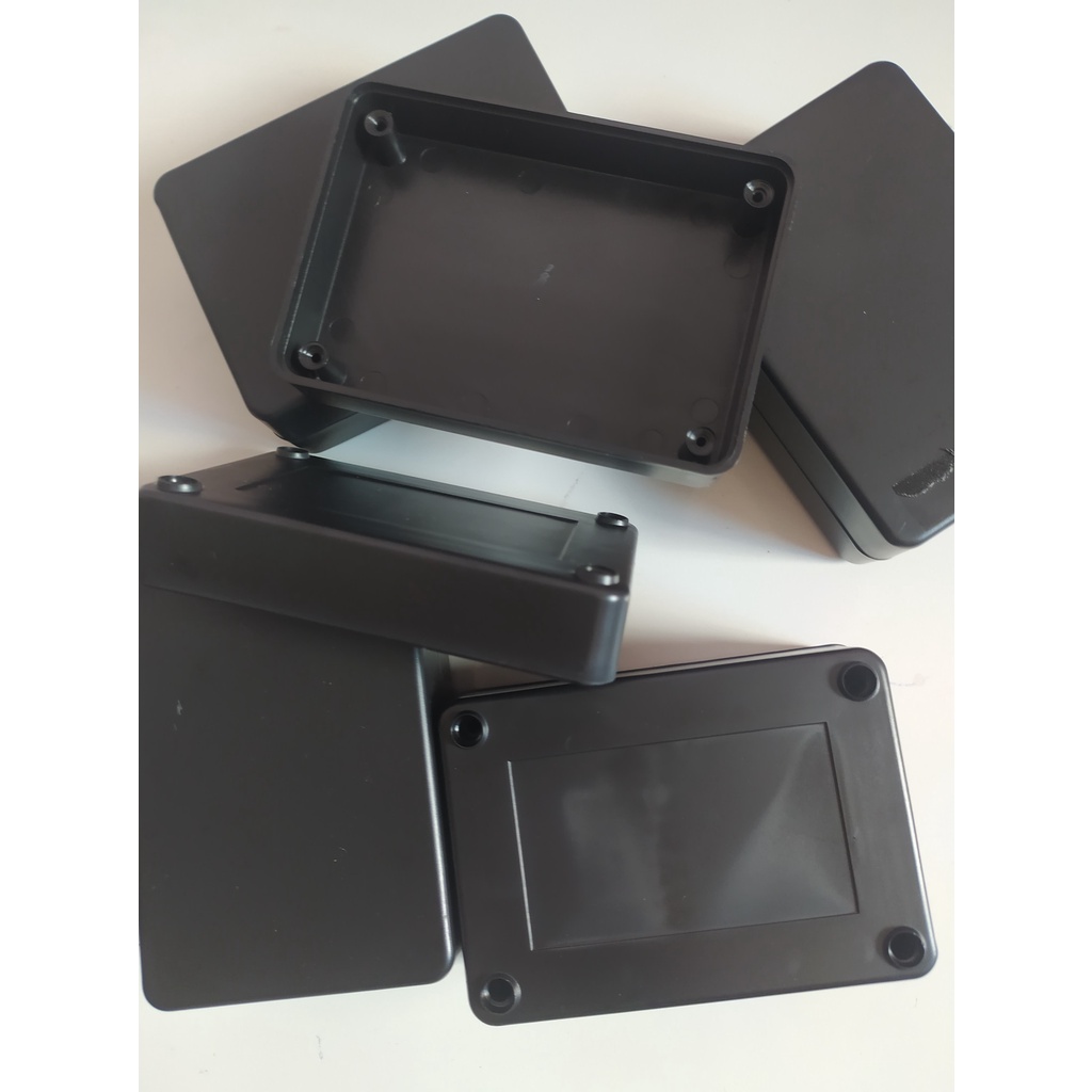Hộp nhựa ABS 100x70x38mm kèm ốc vít - Hộp nhựa đựng mạch điện tử - Hộp kỉ thuật điện.
