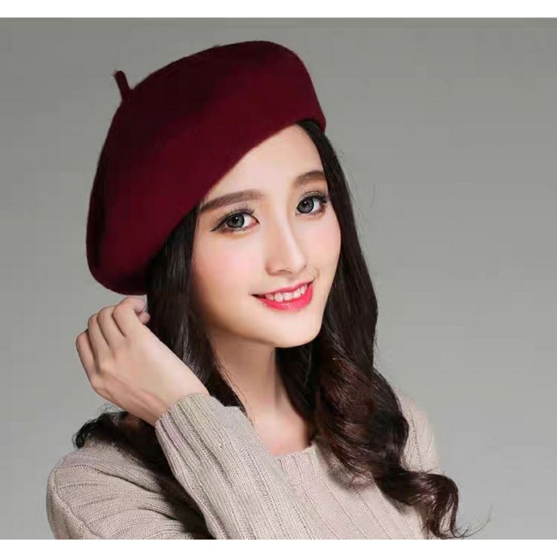 Nón mũ beret nữ đẹp thời trang Hàn Quốc