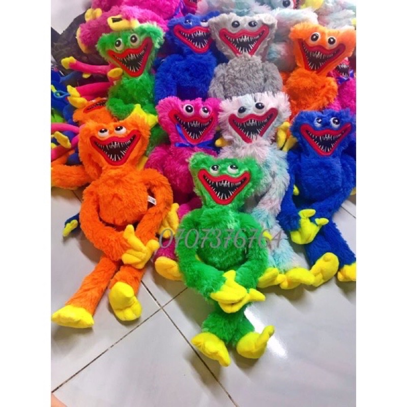 Gấu Bông HUGGY WUGGY LÔNG XÙ 40cm Cao Cấp
