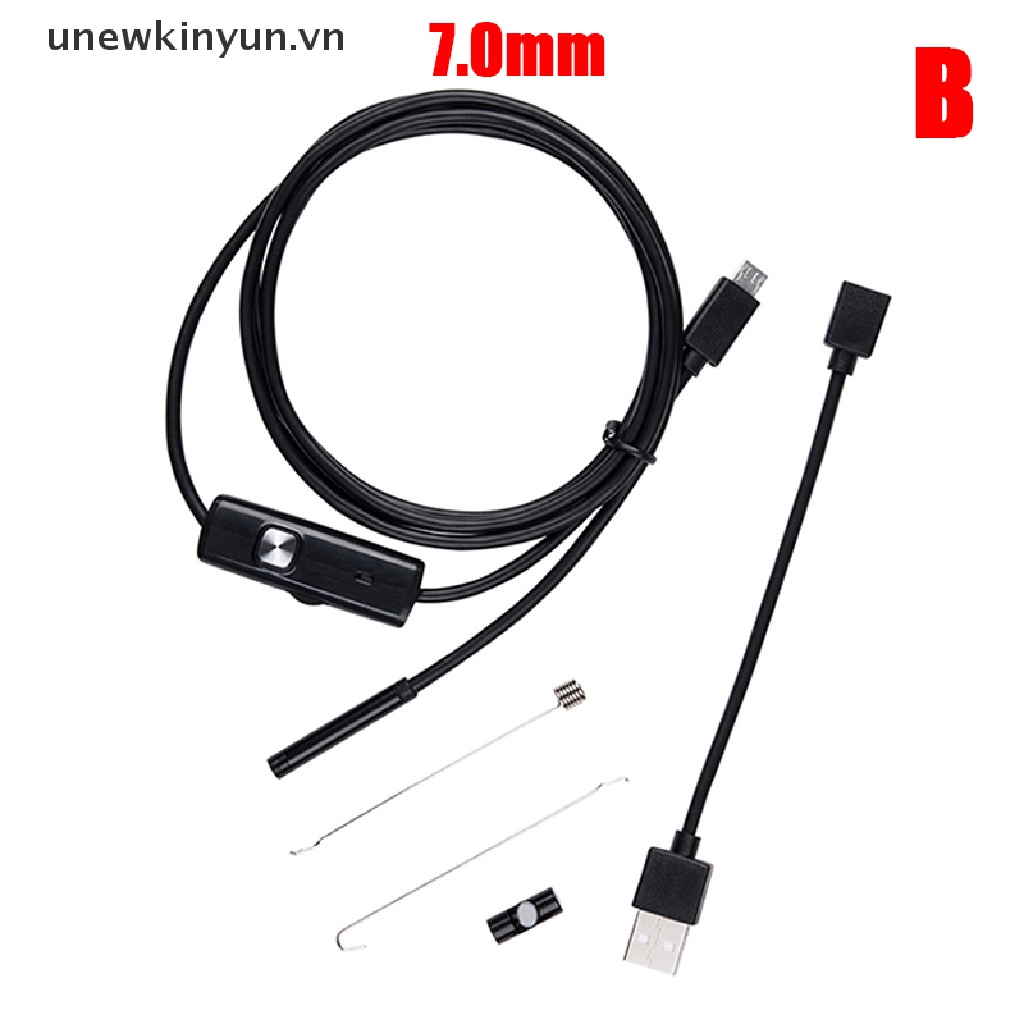 Camera Nội Soi Mini 7mm / 5.5mm Cổng USB Cho Android
