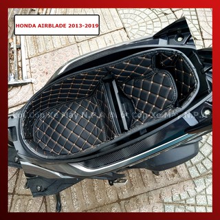 Lót Cốp Da Cách Nhiệt Xe Airblade 2013-2019, Da 5 lớp, Bảo Hành 2 Năm