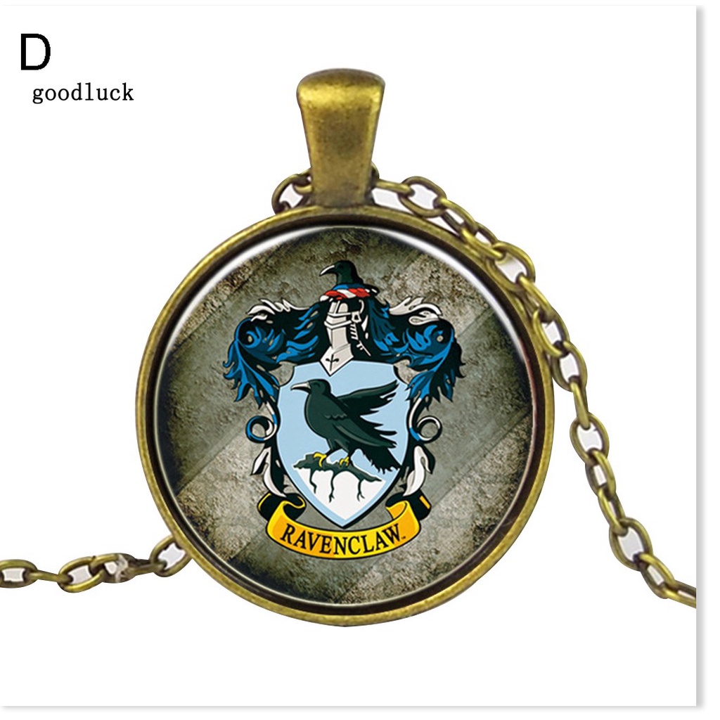 Dây chuyền hợp kim phối mặt phong cách Vintage chủ đề phim Harry Potter