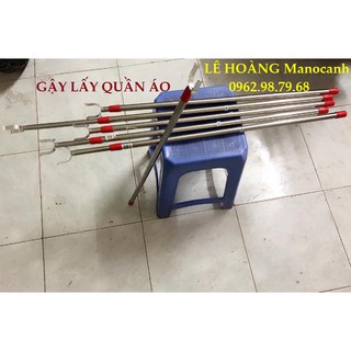 Combo 1 Gậy Lấy Đồ và 7 Dây Xích Sắt Treo