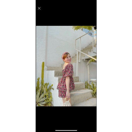 Sét Peplum Hoa Nhí Bigsize 55kg Đến 100kg (L/XL/XXL)