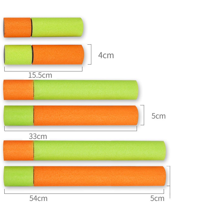 Súng Nước EVA Đồ Chơi Dạng Kéo Ra Thiết Bị EVA 3 + Cho Bé