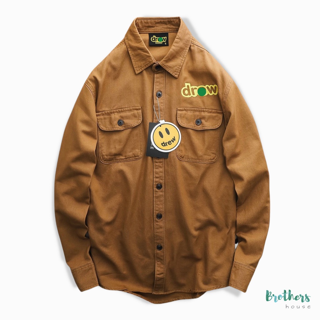 |Hàng chất| Áo sơ mi kaki Drew chất khỏi phải nói, mặc đẹp thôi rồi