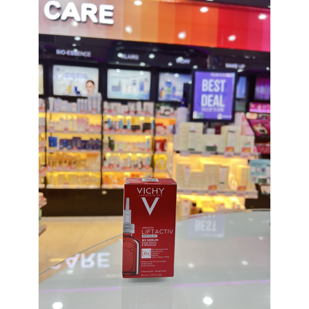 Vichy Tinh Chất LiftActiv B3 Serum Dark Spots &amp; Wrinkles 30ml