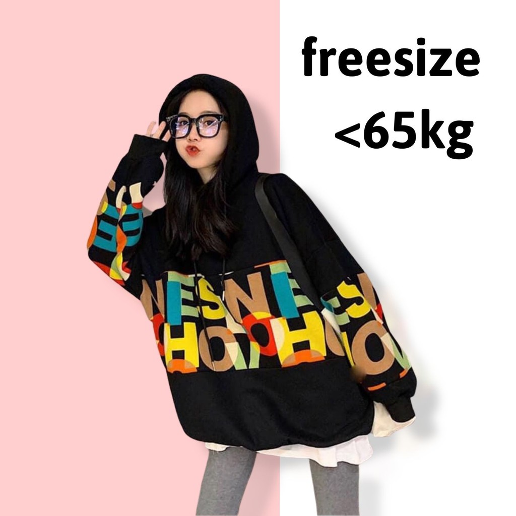 Áo khoác hoodie nỉ nữ trơn hàn quốc unisex form rộng mặc đôi đẹp giá rẻ g042 | BigBuy360 - bigbuy360.vn