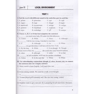 Đề Kiểm Tra Tiếng Anh 9