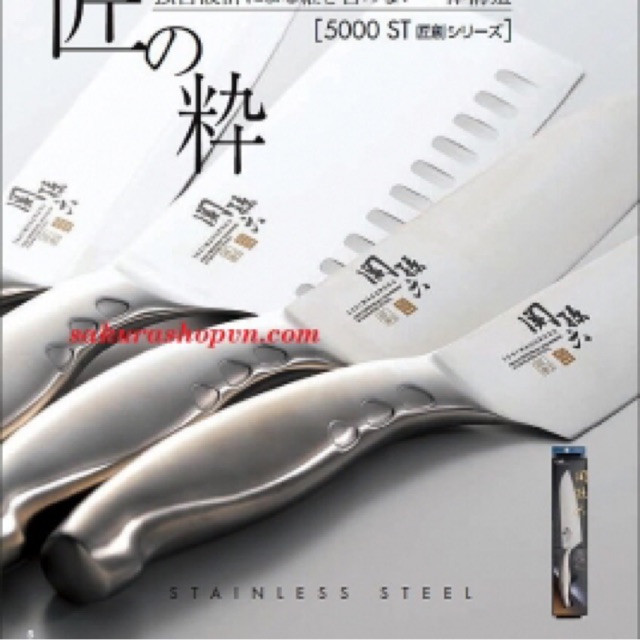 DAO THÁI THÉP KAI 15CM