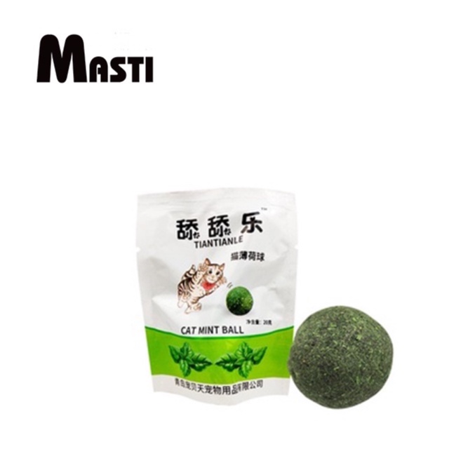 MASTI Quả Bóng Bạc Hà Catnip Bạc Hà Tự Nhiên LI0161