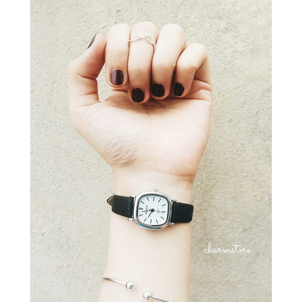 Đồng Hồ Nữ RATE, Mặt Vuông Cá Tính, Dây Da Cao Cấp Mềm Bền | Đồng Hồ Thời Trang Chính Hãng | BigBuy360 - bigbuy360.vn