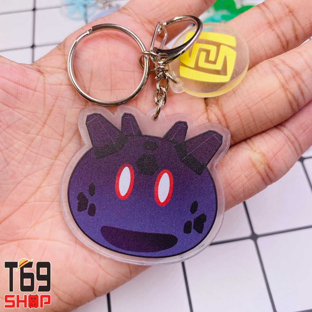 Móc khóa mica game Genshin Impact - Slime
