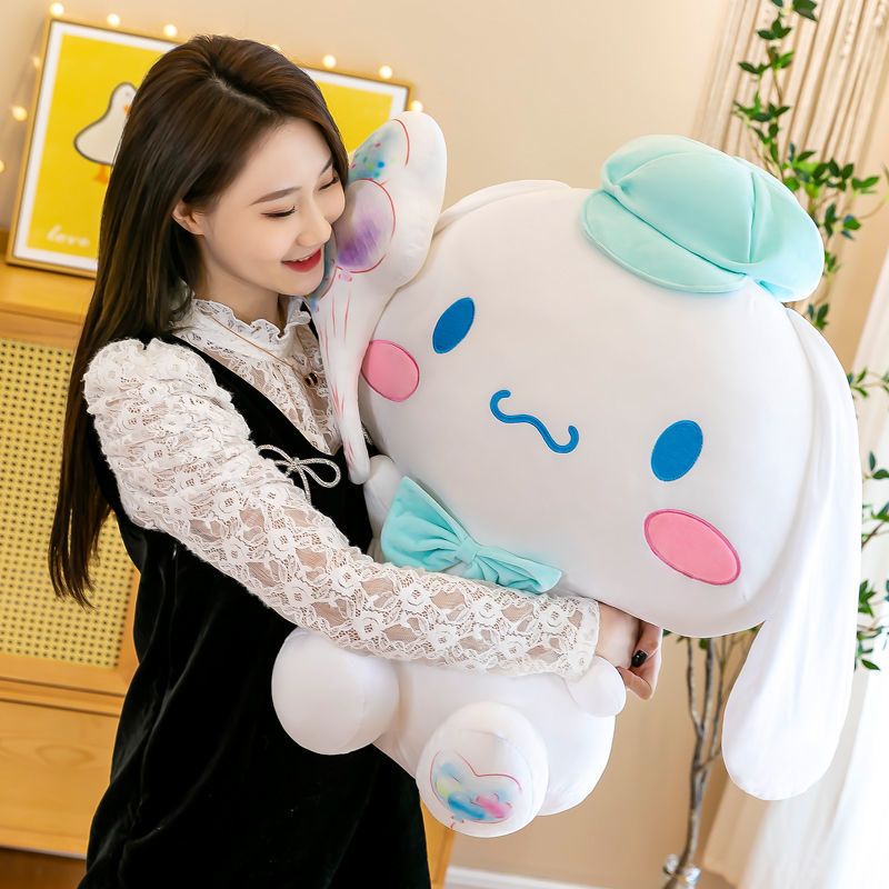 Sanrio cinnamoroll gấu bông thú nhồi bông quà tặng hình chú chó cầm bóng bay dễ thương phong cách nhật bản nhiều kích cỡ