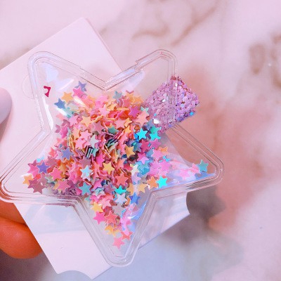 Kẹp Tóc PVC Trong Suốt Phối Kim Tuyến Phong Cách Hàn Quốc Dành Cho Em Bé