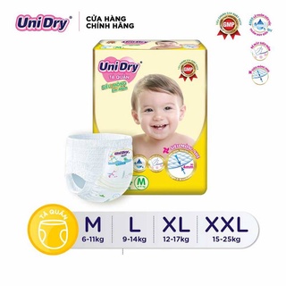 Tã quần siêu mỏng UniDry Ultra Thin size M60/L54/XL48/XXL44
