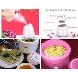 Máy xông da mặt hoa quả tươi tự động 2 in 1 MAOER - Máy xông hơi mặt thảo dược chính hãng chất lượng