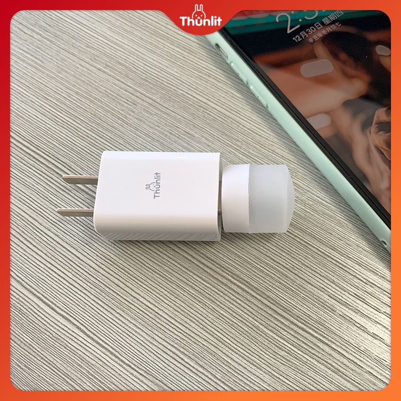 Đèn ngủ USB Thunlit nhỏ gọn di động dịu nhẹ