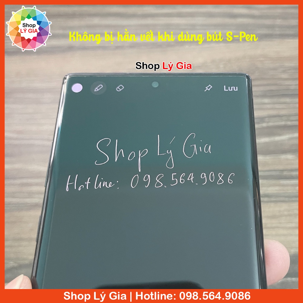 Miếng dán cường lực PPF Nano UV-SHAPED cho Note 20 Ultra/Note 10 Plus/S22/S21/S20