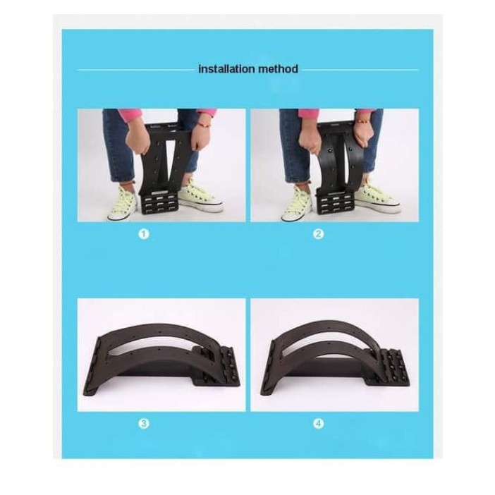 Đai Định Hình Cột Sống, Massage Magic Lưng thư giãn Chống Gù Lưng