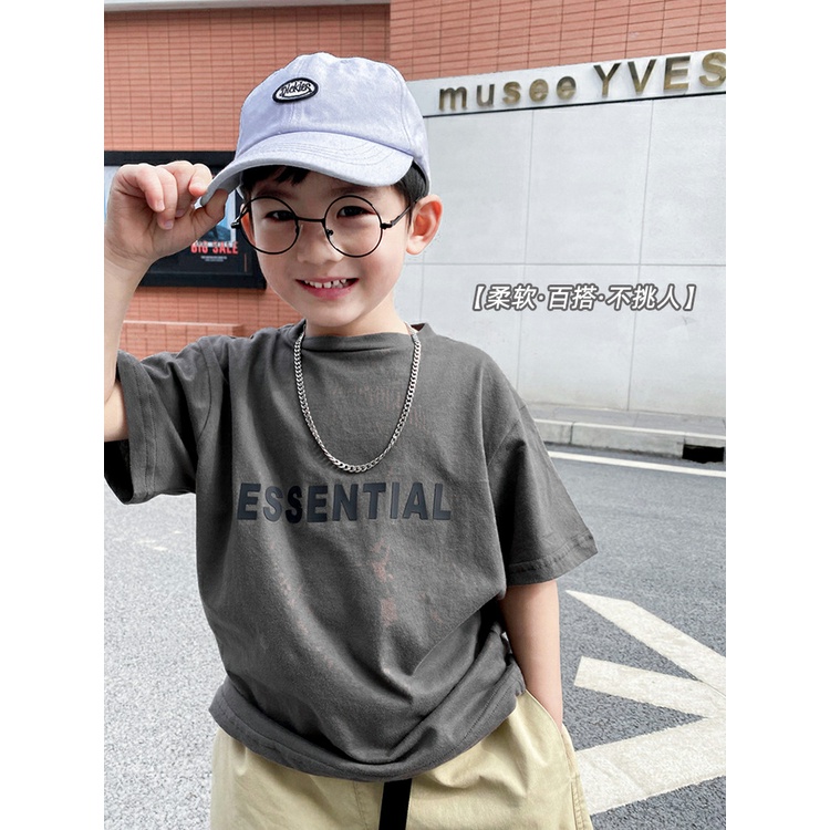 Áo phông cho bé trai gái, Chất liệu cotton Hàn, may tổ ong thoáng mát, form dáng unisex 5 màu cực xinh